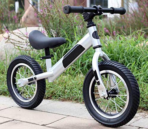Children's Bicycle 12 inch Track car Two Rounds Without Pedal Walking Balance Training Bicycle Children's Impeller Riding car yo-yo Pedal Baby Wheel Suitable for 2-6 Years Old Boys and Girls
