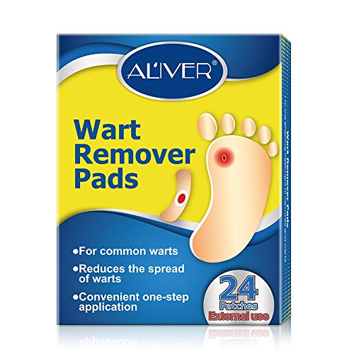 Wart Remover Pads, Foot Corn Remover Pads, Corn & Callus Remover Cushions, Corn Plaster with Hole,Professional Removes Common and Plantar Warts, Callus, Stops Wart Regrowth.