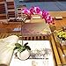 Ximkee 1 x Artificial Butterfly Orchid Flower Plant Home Decor Fuchsia (1pcs, Fuschia)