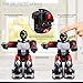Black Series RC Toy Boxing Battle Robots, Deliver Punches & Jabs in Fights, Dual RC Wireless Controllers, Multi-Direction Movement W/Full Motion, Battery-Operated, Blue/REDthumb 2