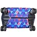 Explore Land Travel Luggage Cover Suitcase Protector Fits 18-32 Inch Luggage (Mosaic, L(27-30 inch Luggage))