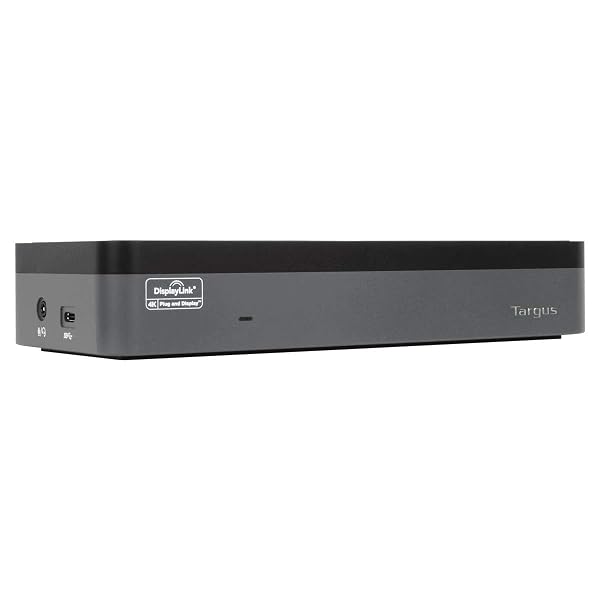 TARGUS USB-C UNIVERSAL QUAD 4K (QV4K) DOCKING STATION WITH 100W POWER DELIVERY, BLACK (DOCK570USZ)