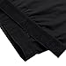 David Archy Men's 4 Pack Polyamide Fast Dry Support Pouch Trunks(S,Black)