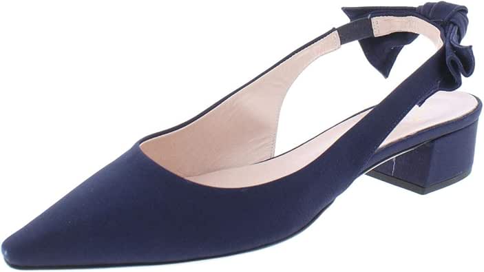 Amazon.com: Kate Spade Womens Lucia Slingback Pointed Toe Dress Pumps Navy 8 Medium (B,M): Shoes