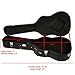 ChromaCast Acoustic Guitar Hard Case CC-AHC with Guitar Strap and Pick Sampler