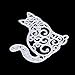 Cutting Dies Stencil Template Mould,Bottone DIY Metal Embossing Stencil for Album Scrapbooking Paper Card Art Craft Decor Christmas Design (Cat)