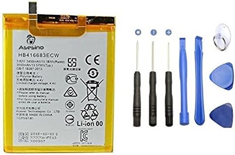 OEM-spec Nexus 6P Replacement Battery 3600mAh HB416683ECW [H1511 H1512] (Battery + Toolkit)
