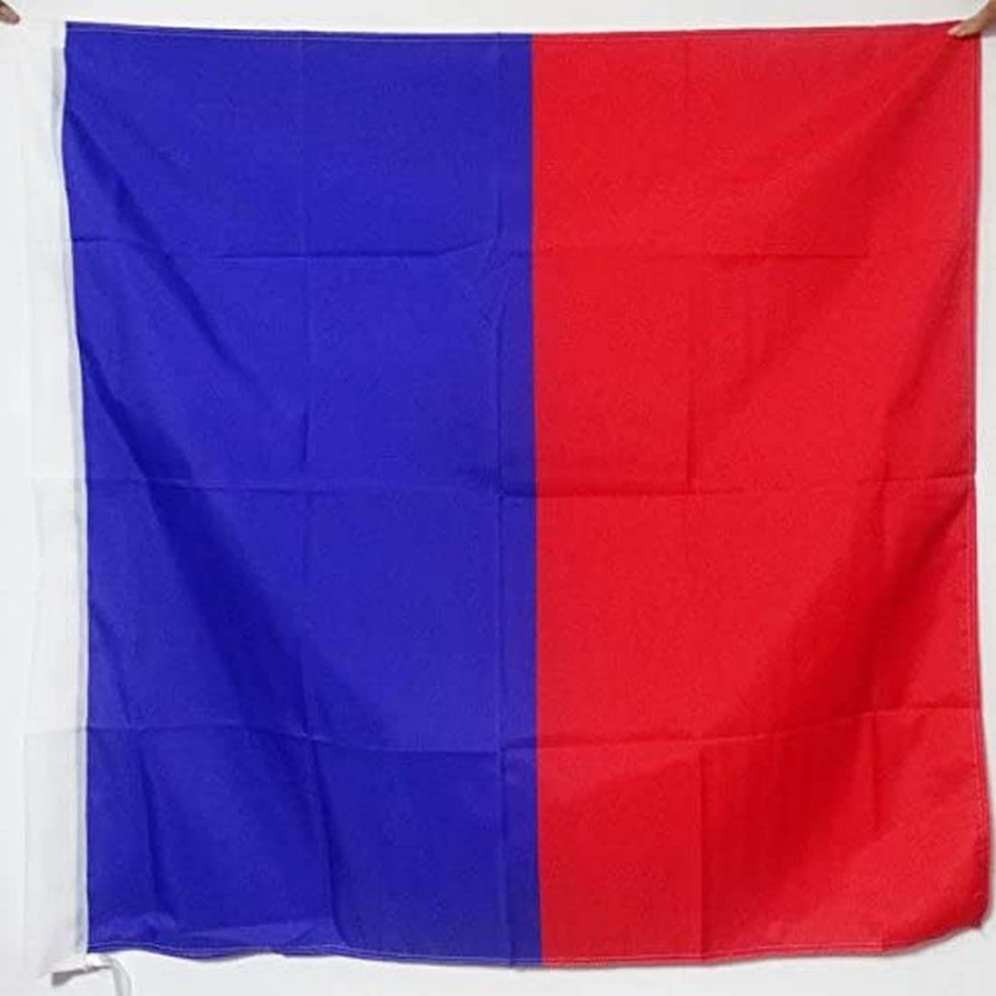 AZ FLAG - City of Paris Flag - 3x3 Ft - 100% Polyester Paris without arms Banner with Sleeve - Fade Resistant - Vivid Colors - 3' x 3' Feet - 90x90 Cm