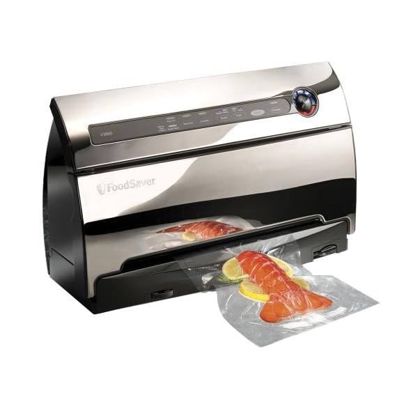 FoodSaver-v3860-Automatic-2-Speed-Vacuum-Sealer-with-Roll-Storage-and-Cutter-includes-Starter-Kit-of-Premium-BagsRolls