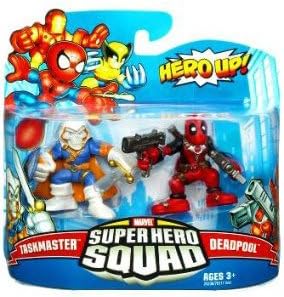 Marvel Superhero Squad Series 19 Mini 3 Inch Figure 2Pack Taskmaster Deadpool