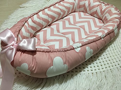 pink baby cot