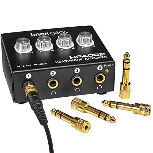 AKG K553 MKII Studio Headphones with Knox Gear Headphone Amplifier - Thumbnail 2