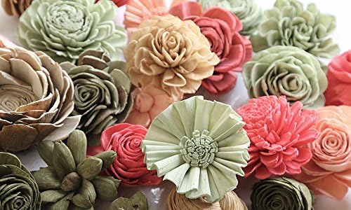 Sola Wood Flower Garden Gnome Wood Flower Assortment