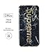 Fashion Brand x Black Gold Marble - iPhone 7 Plus - Protective TPU Skin / Case / Bumper/ Holder (Black)