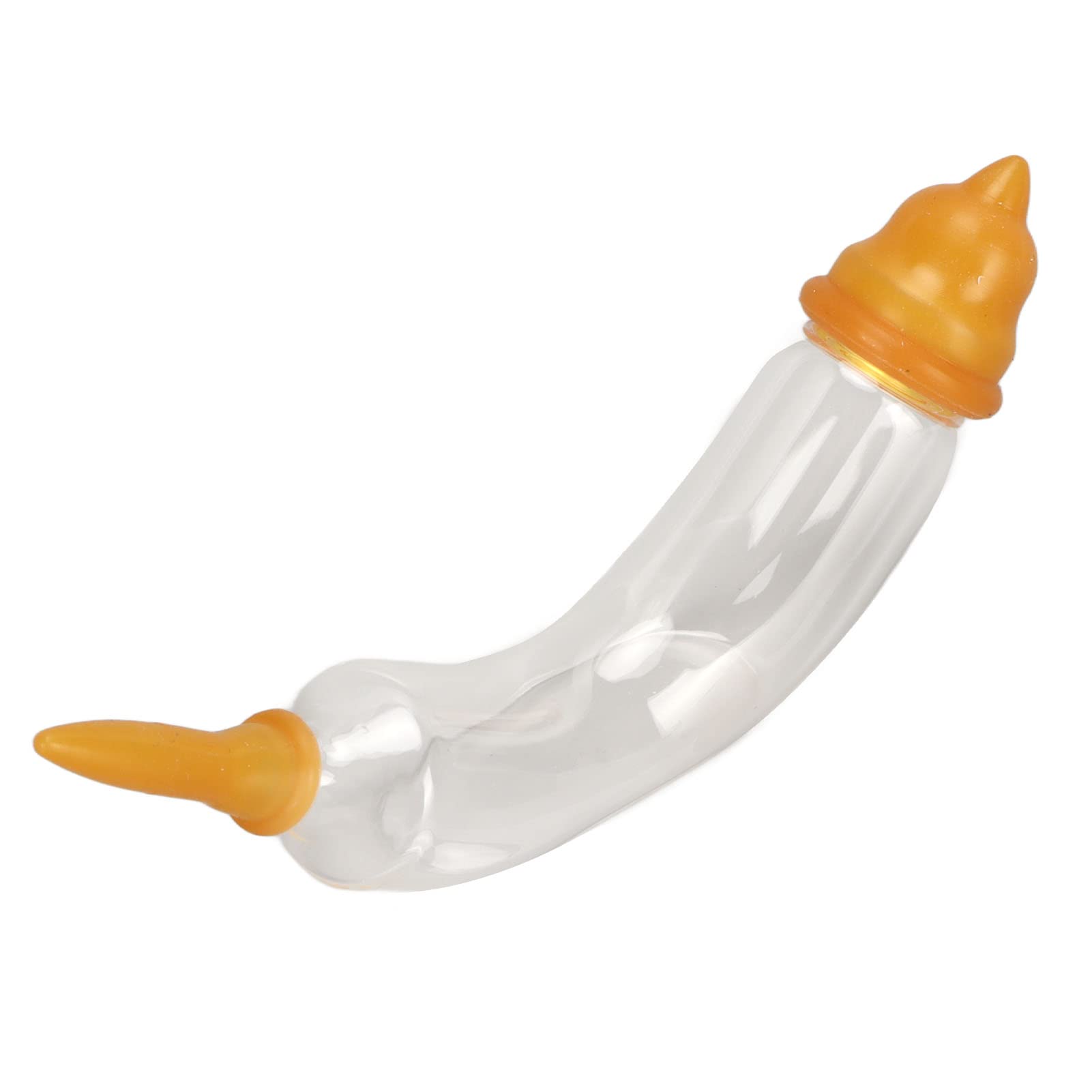 Glass Pet Milk Feeding Bottle with Curved Design, 10ml Kitten Puppy Newborn Feeder Kit for Hamsters, Small Animals Nursing Supplies