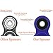 Bluehorn Spinner Fidget Toy With Premium Hybrid Ceramic Bearing (blue)