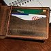 Hanks Belts Deluxe Bison Bifold Wallet With ID Window - Rich Brown