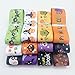 PEPPERLONELY 12 Color Set (1 Yard Each) Halloween Pattern Grosgrain Ribbon, 25mm (1 Inch)