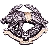 Ukraine Special Operations Forces Wolf Ukrainian Emblem Army Military Soldiers Support Coat of Arms Trident 1.6" Enamel Pin Badge