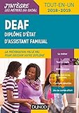 DEAF Diplôme d'État d'assistant familial - Tout-en-un 2018-2019 by