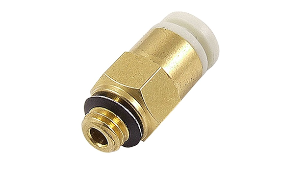 KJH04-M5 4 mm tubo 5 mm rosca macho acoplamiento rápido neumático conector recto para grifo