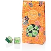 Venchi Cremino Pistachio Chocolate 25-Piece Elegant Gift Box – Velvety Milk Chocolate & Creamy White Chocolate Infused With Lightly Salted Pistachio Paste - Preservative & Gluten-Free