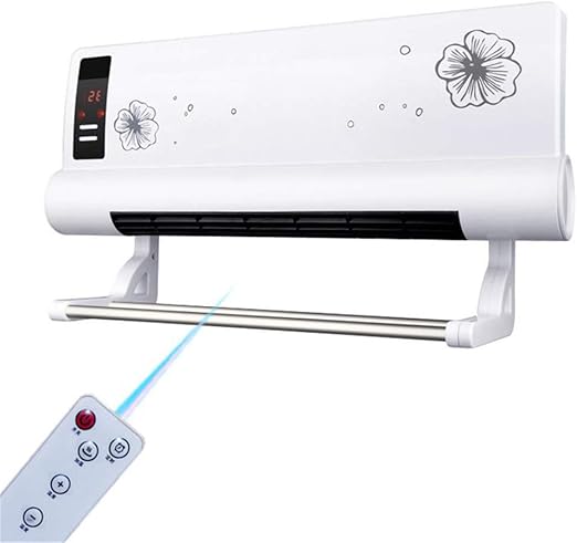 YSCCSY Calentador de Aire 2000W Montado en la Pared con Rejilla de