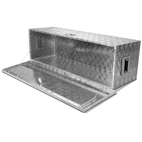 STKUSA Stark Premium 48-Inch Aluminum Truck Underbody Flatbox Pickup Tool Box RV ATV Trailer Tool Storage Lock with Keys - Thumbnail 3