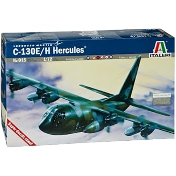Plastic Model Kit Hercules Italeri C-130 Hercules Model Kit - 1/72