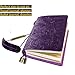 Refillable Handmade Traveler's Notebook, Leather Travel Journal Notebook Vintage Notebook for Men & Women, Perfect for Writing, Gifts, Travelers, Small Size 5.3