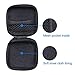 Headphones Case, Portable Storage Bags Travel Carrying Case for Bluetooth Wireless Headphones, Cords, Cable, iPhones Earbuds, Charger, Airpods, USB Flash Driver, MP3(Square)thumb 3