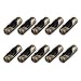 Shappy Beaded Pull Chain Extension with Connector, 10 Feet Beaded Roller Chain with 10 Matching Connectors (3.2 mm, Bronze A)