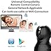 VOLGER Indoor 1080P HD WiFi Security Camera IP Camera Home Surveillance Nanny Cam Motion Detection Alert Two-Way Audio Night Vision Remote Control (Black)
