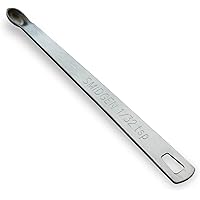 1/32 Teaspoon(1/32 Tsp | 0.165 cc | Smidgen) Single Measuring Spoon, Small Measuring Spoon Only, Individual Tiny Measuring Sp