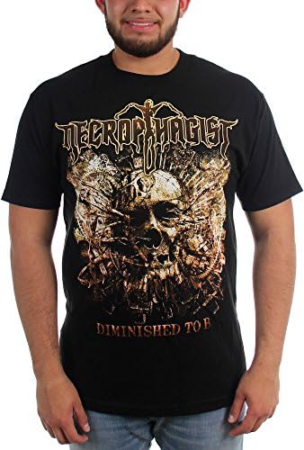 Necrophagist - Mens Diminished To B T-Shirt, Size: X-Large, Color: Black
