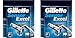 Gillette Sensor Excel Refill Cartridges 20-Count