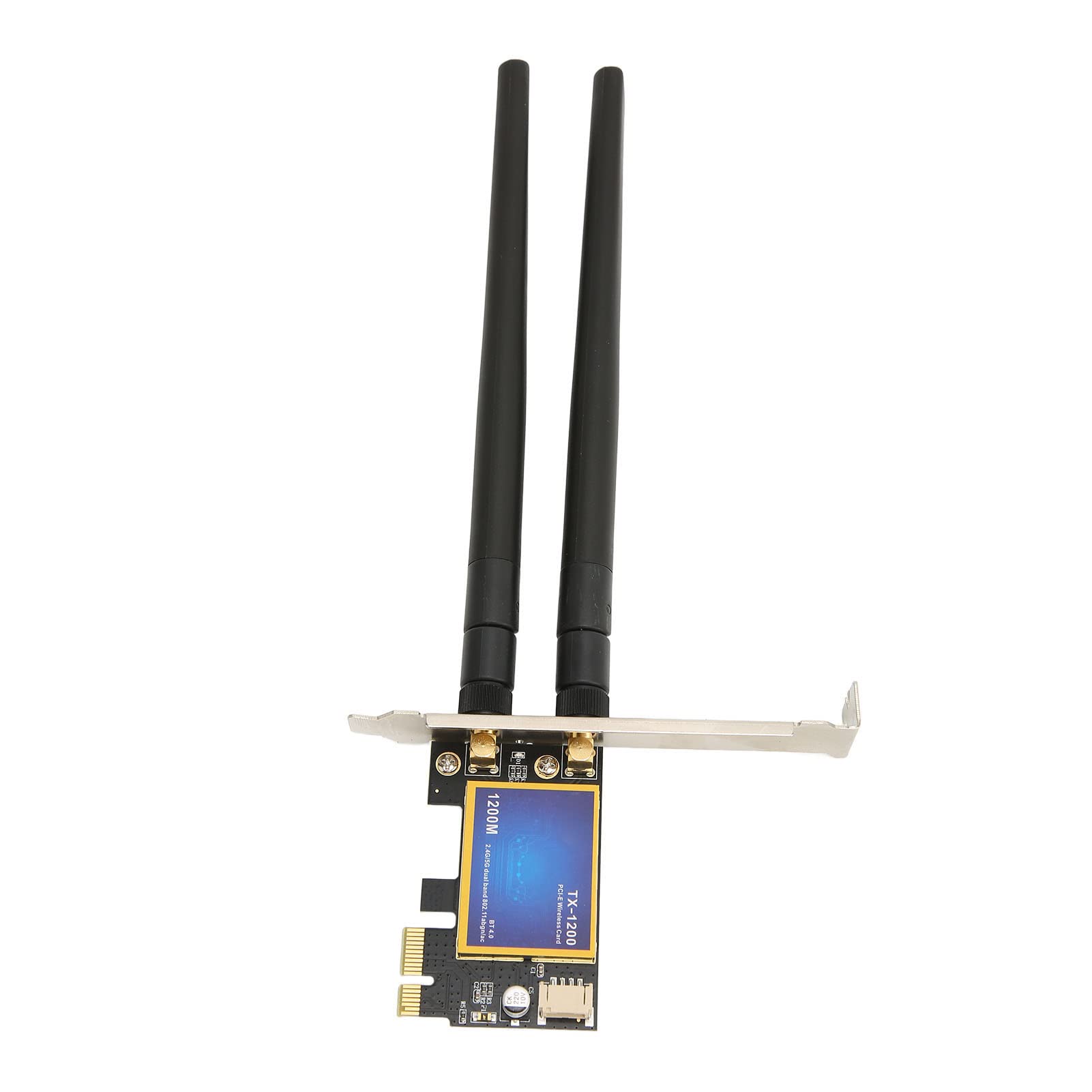 ASHATA 1200Mbps PCI E WiFi Card, Wireless Network Adapter, 5G Dual Band WiFi Network Card Adapter for Gaming, Streaming