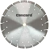 Concord Blades LDST160C10HP 16 Inch Multi-Purpose Laser Welded Drop Segmented Turbo Diamond Blade
