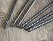 Dakoufish 12 Piece 9 Inch Reusable Plastic Thick Drinking Straws BPA Free Mason Jar Straws transparent small Stripe 6 Colors (9inch Black)