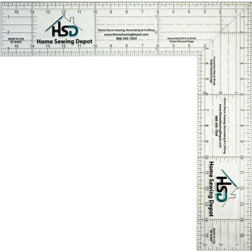 Quint Measuring Systems Folding Square, 3.5-Inch by 16-Inch