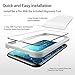 TORRAS Diamonds Hard iPhone 11 Screen Protector/iPhone Xr Screen Protector [10X Military Shockproof][Bubble-Free][10s Easy Installation] Tempered Glass Film Designed for Apple 6.1''-2 Pack