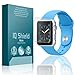 IQShield Matte Screen Protector Compatible with Apple Watch Series 1 (38mm)(6-Pack) Anti-Glare Anti-Bubble TPU Film