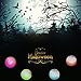 Aneco 24 Pieces Bouncy Balls Halloween Eye Balls Colorful Small Bouncy Toys Balls for Halloween Party Favors, Random Colors