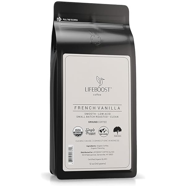 Amazon.com : Lifeboost Whole Bean French Vanilla Coffee - Low Acid