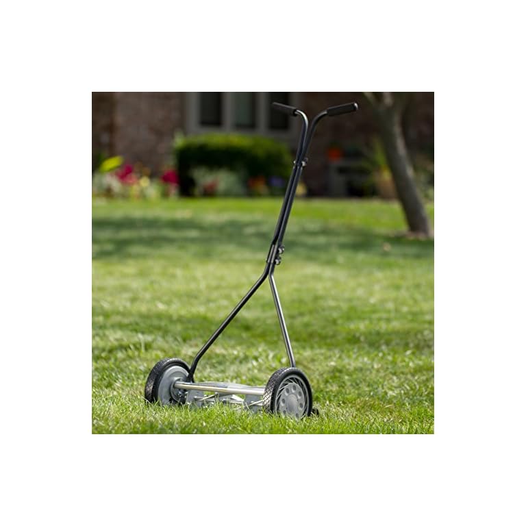 Great States 415-16 16-Inch, 5-Blade Push Reel Lawn Mower, 16-Inch, 5