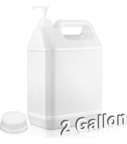 Amazon.com: nicebottles Gallon Jug with Pump, Pack of 2 : Home