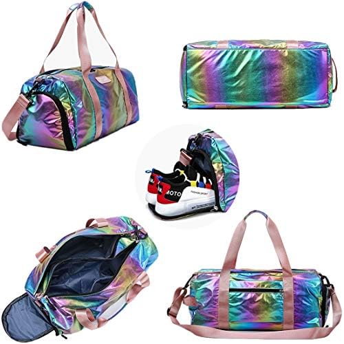 Spring Country Gym Duffel Bag Women Overnight Medium Lightweight Foldable Weekender Travel Luggage Sport Athletic Water-proof Dry Wet Shoe Compartment for Girls Kids 7 Spring Country Gym Duffel Bag Women Overnight Medium Lightweight Foldable Weekender Travel Luggage Sport Athletic Water-proof Dry Wet Shoe Compartment for Girls Kids