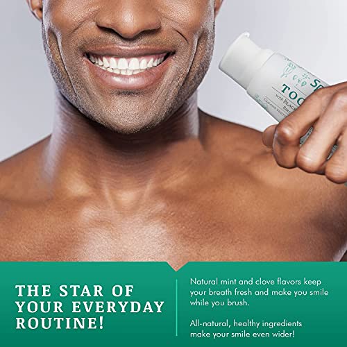 SprinJene Natural Fluoride Free Toothpaste for Clean and Strong Teeth