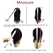 Aliabc Hair 4X4 Lace Closure Straight Human Hair Wigs Unprocessed Brazilian Virgin Remy Human Hair Natural Color (22