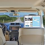TFY Car Headrest Mount Holder Only Compatible with iPad Pro 12.9 inch 2016 Version, Black